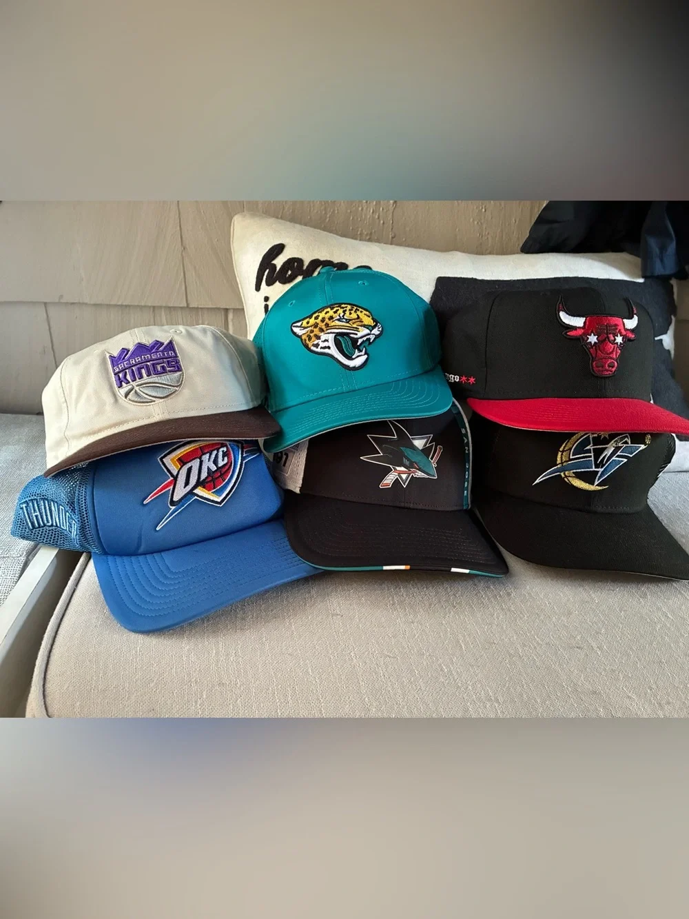 All adjustable hats. All snap backs. $120 for all six or best offer.
